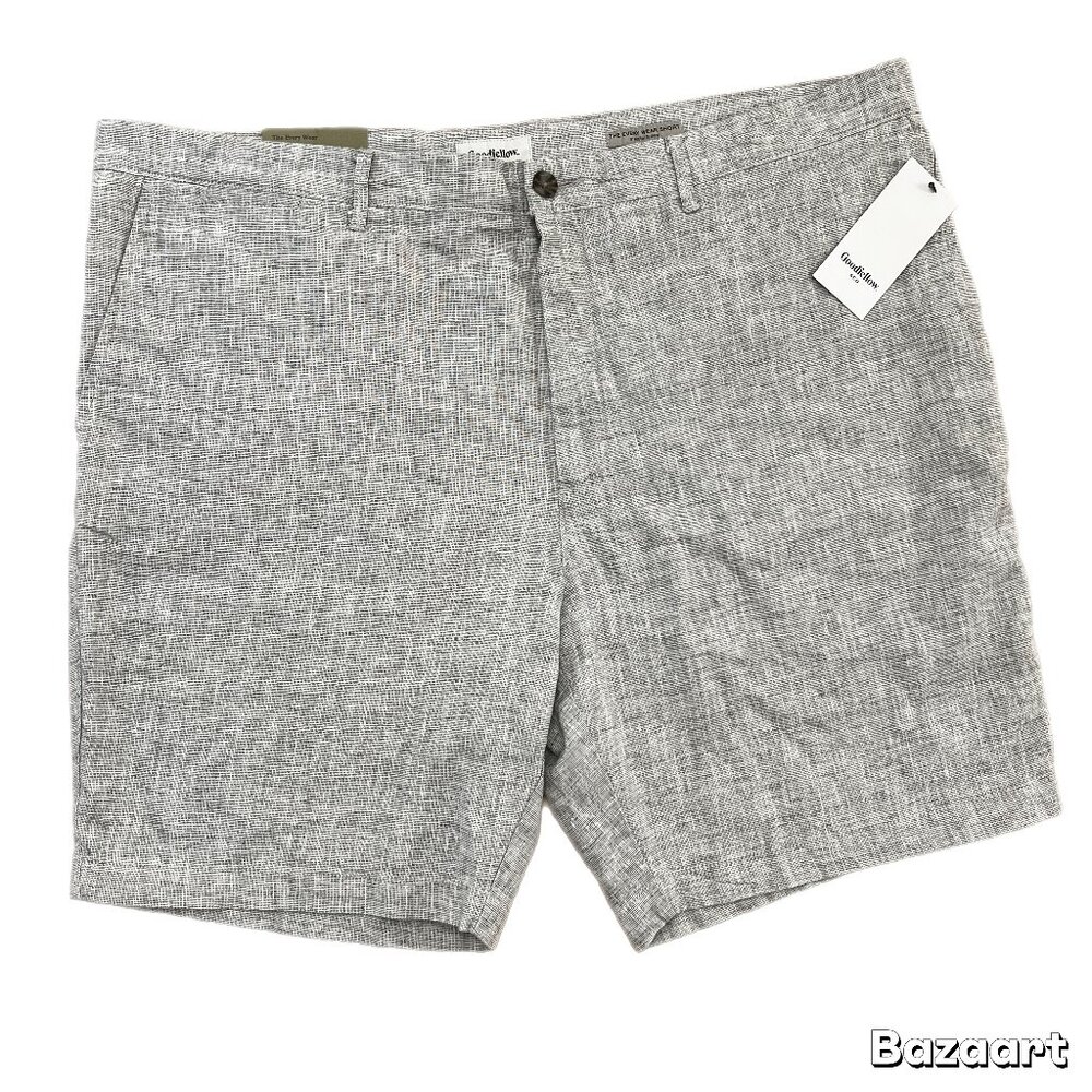 Men's Big & Tall Gray Shorts - Size 42